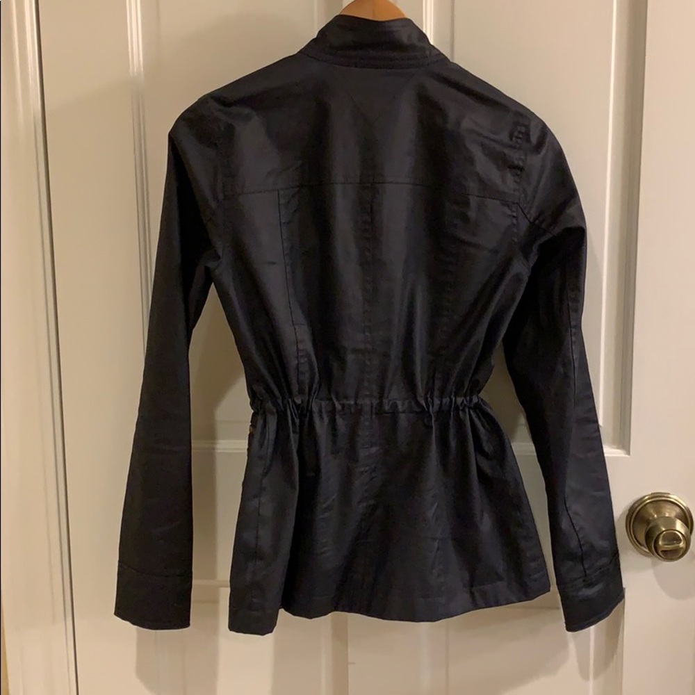 Navy Lightweight Zip Front Jacket - image 7